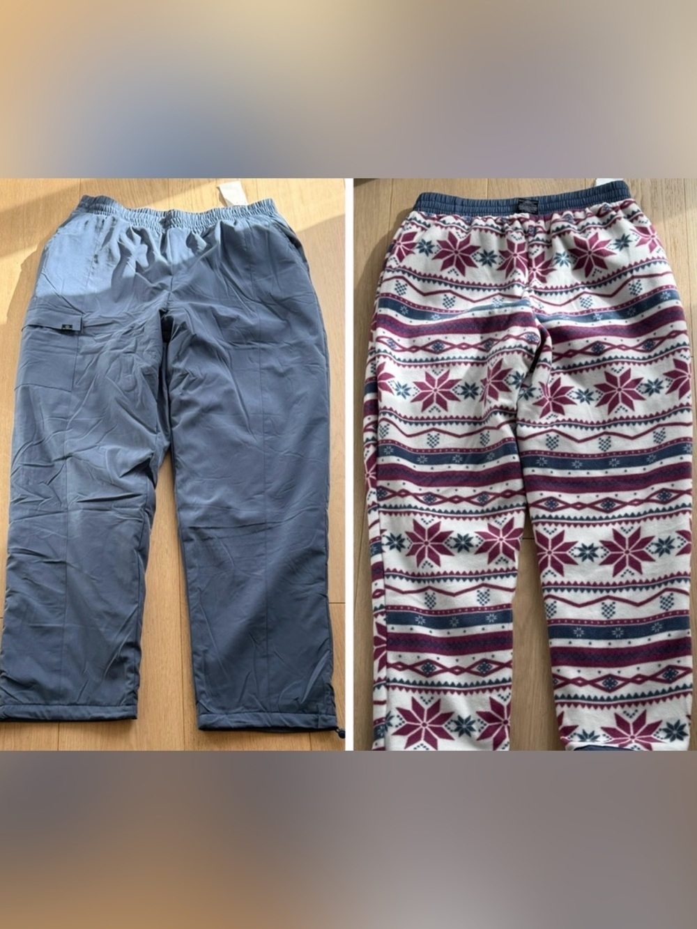 Outdoor Nordic Fleece Pants XL NWT Cozy Cabin Apres Ski Snowboard Lounge